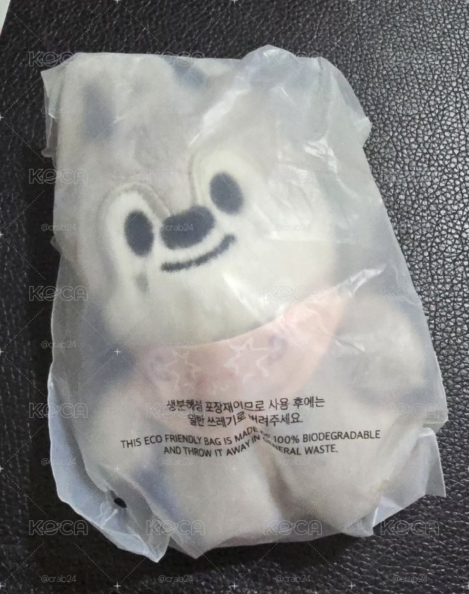 全新燦口水巾娃