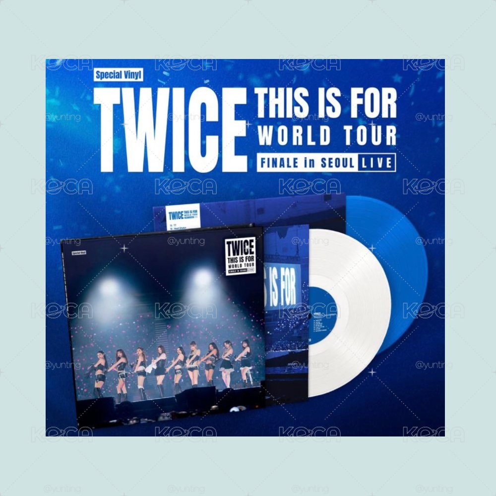 《預購-TWICE <THIS IS FOR> WORLD TOUR FINALE in SEOUL 特別版黑膠》