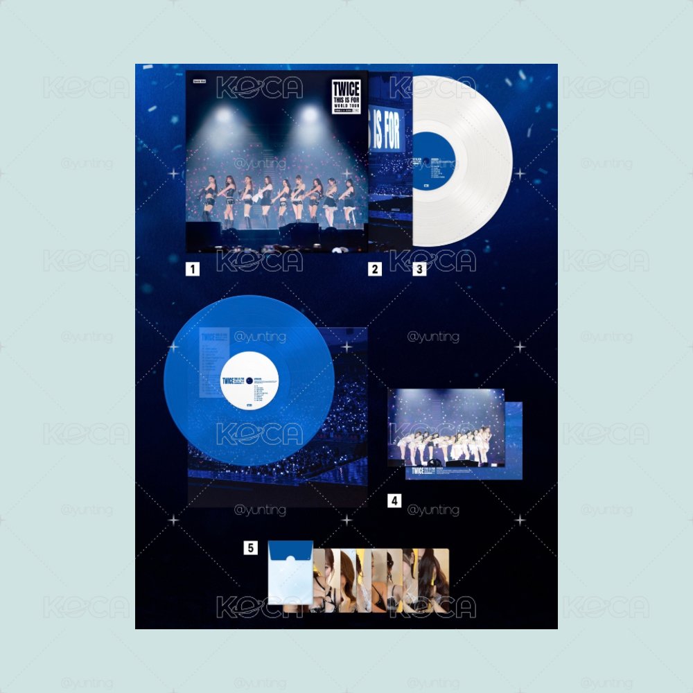 《預購-TWICE <THIS IS FOR> WORLD TOUR FINALE in SEOUL 特別版黑膠》