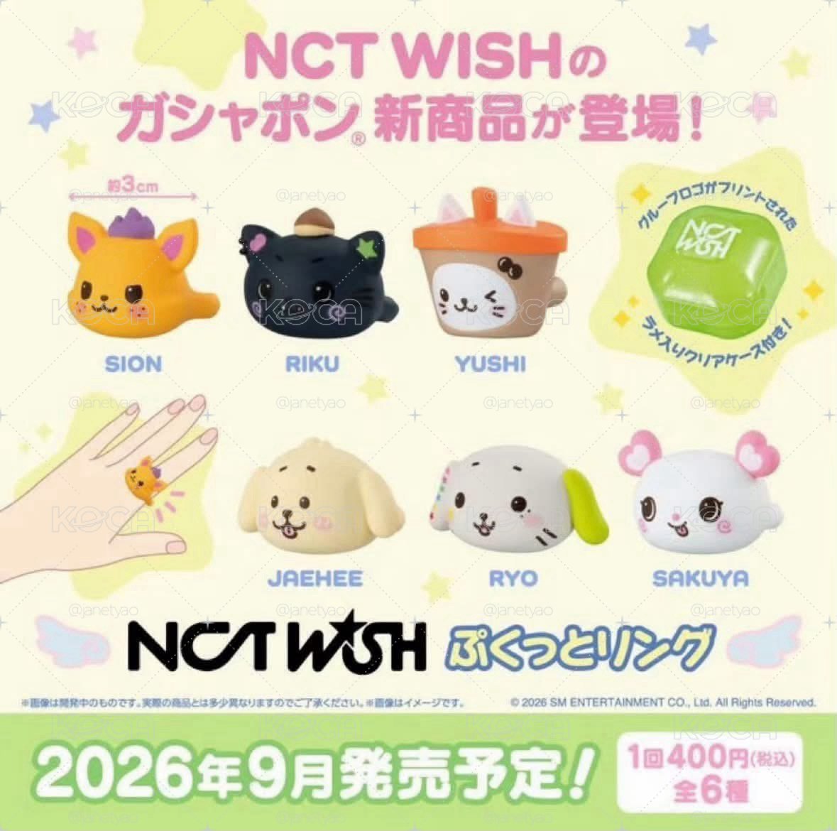 wishdoll戒指一套❗️沒有殼
