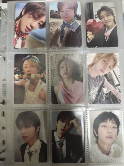 明浩小卡+送油彩盤、親愛盤