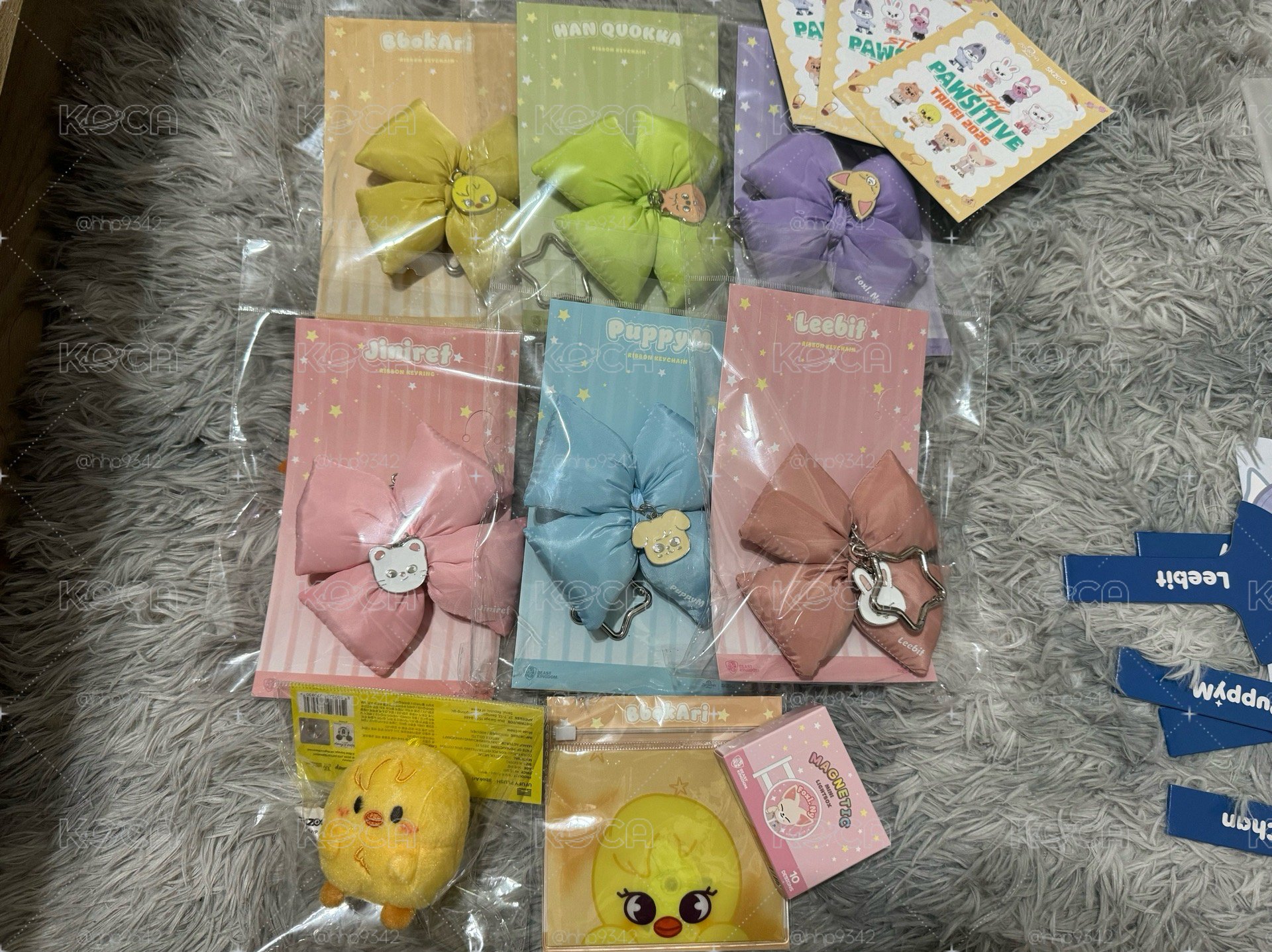 臺北快閃Skzoo蝴蝶結/蛋娃/燈箱/貼紙包