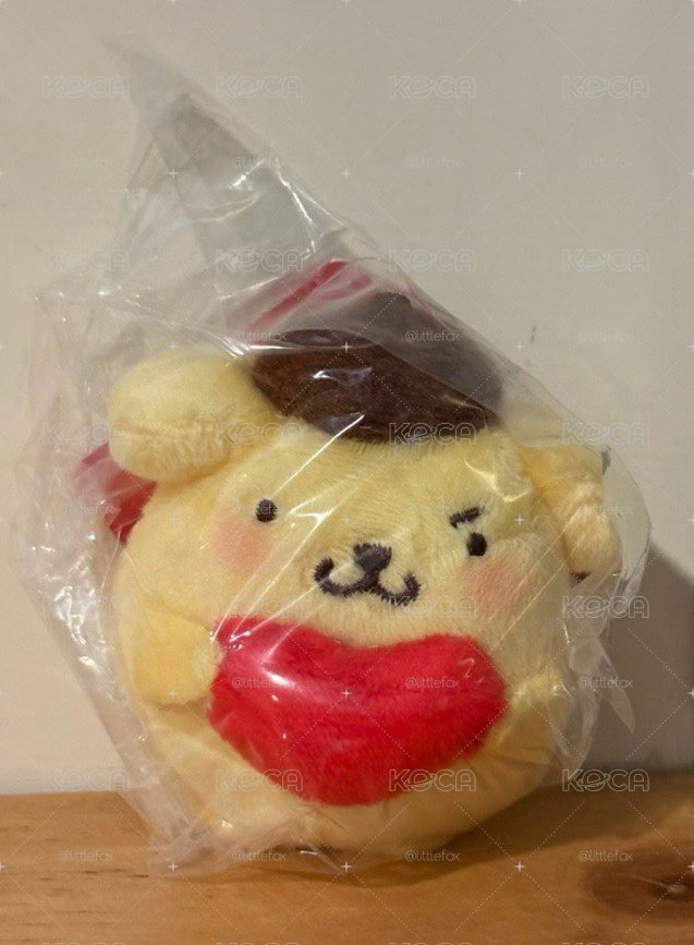 【小狐狸】三麗鷗 布丁狗 吊娃 手拿愛心 TAITO限定 Furyu景品