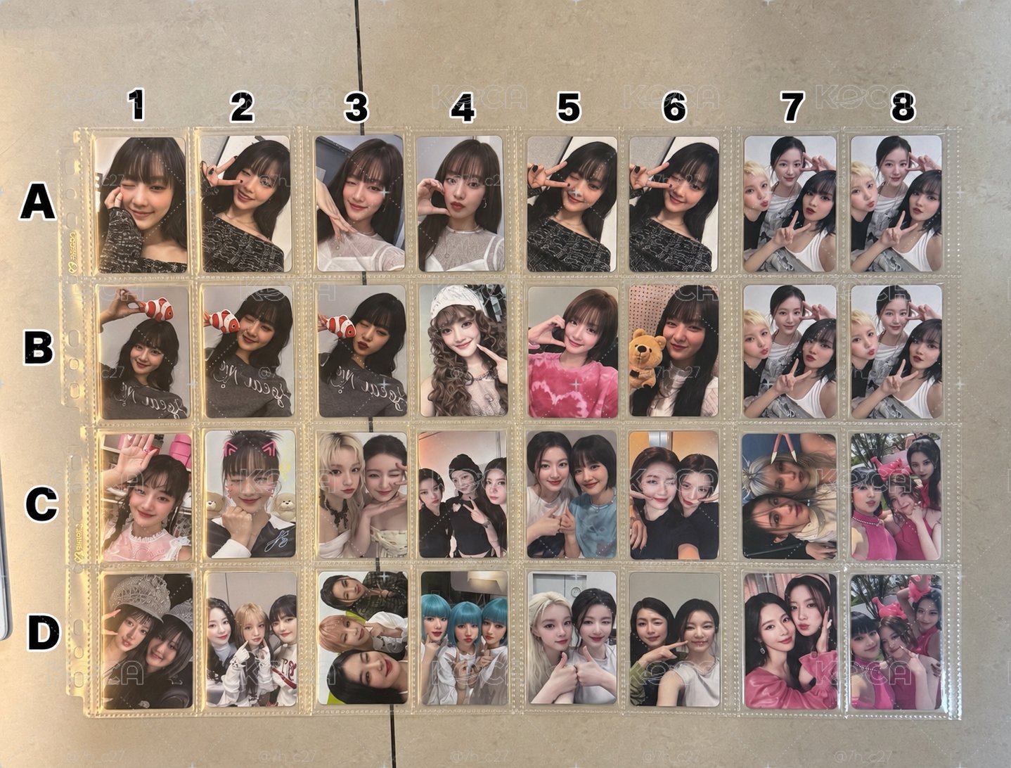 《白菜價🥬》i-dle 米妮 分隊卡 樹莓 花卷 特典卡 