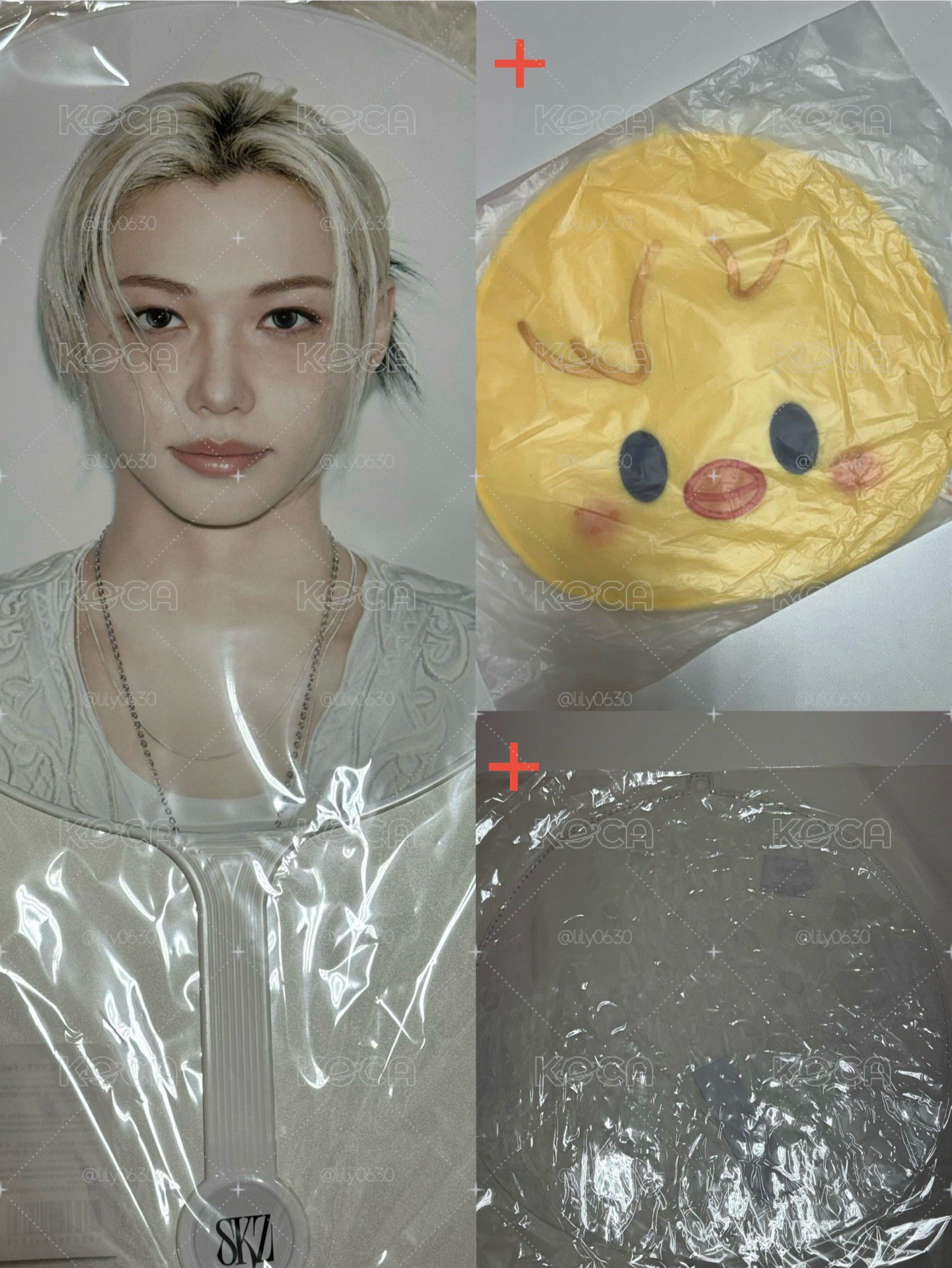 菲大扇+豆豆眼扇套+扇套保護套set