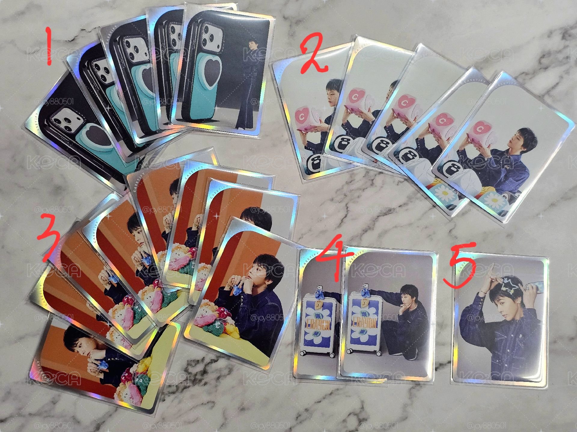 Casetify’s 15th MAKE iT YOURS 代言卡 
