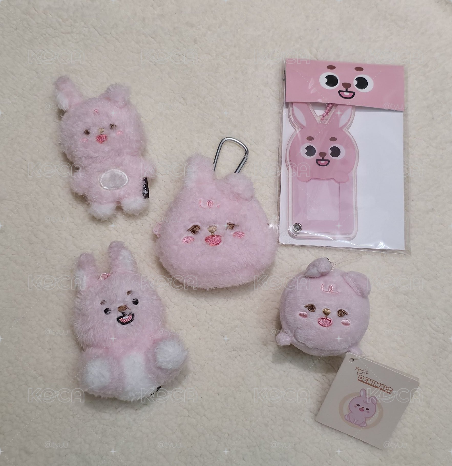 🐰小盤 磁鐵娃 娃後背包 證件照 坐娃 趴娃