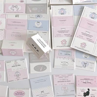 全新現貨便宜出 12款混裝共60張卡頭包材
