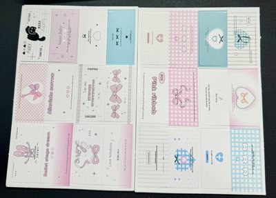 全新現貨便宜出 12款混裝共60張卡頭包材