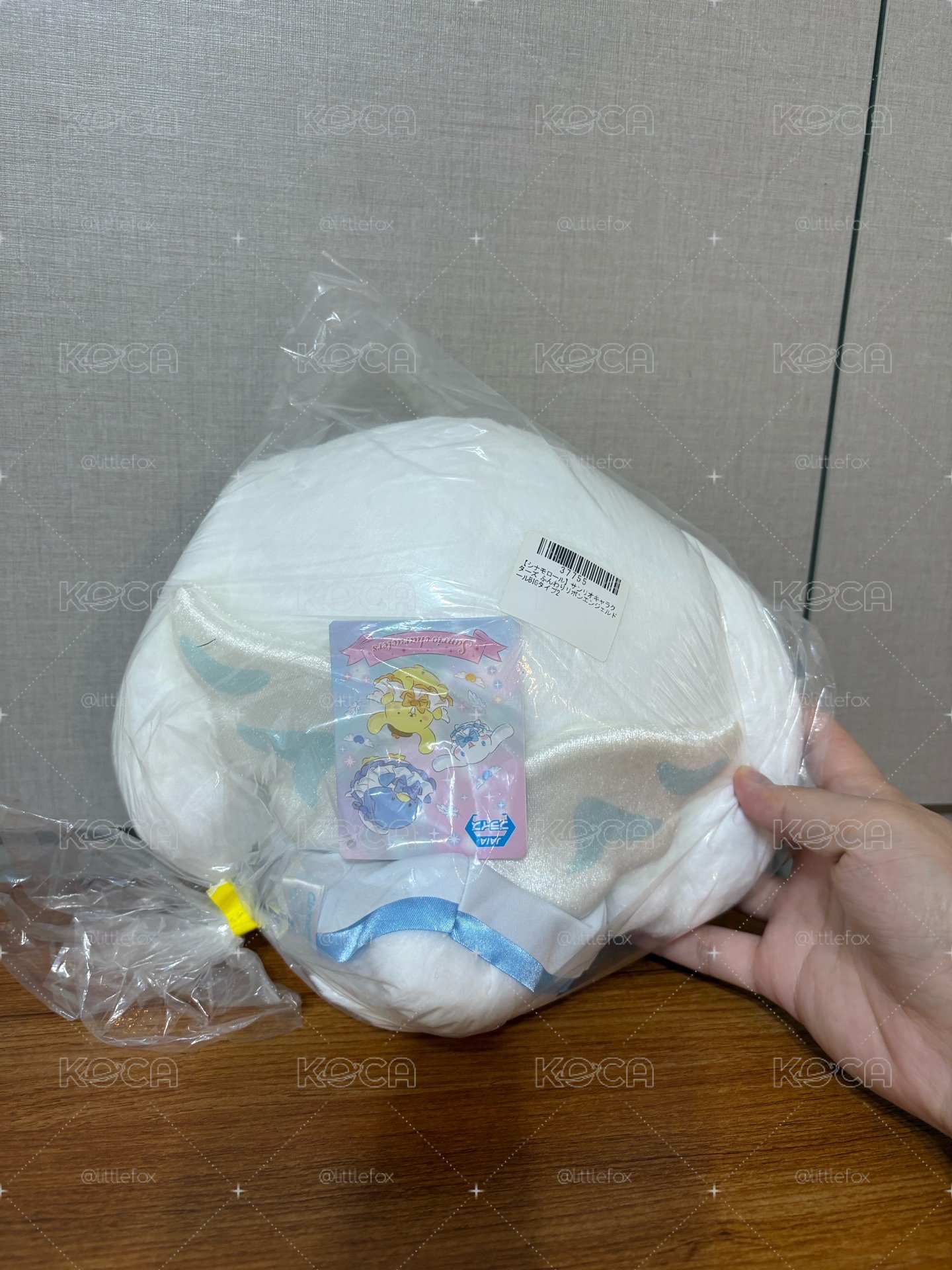 【小狐狸】三麗鷗 大耳狗 軟綿綿絲帶天使 妖精 娃娃 EIKOH景品