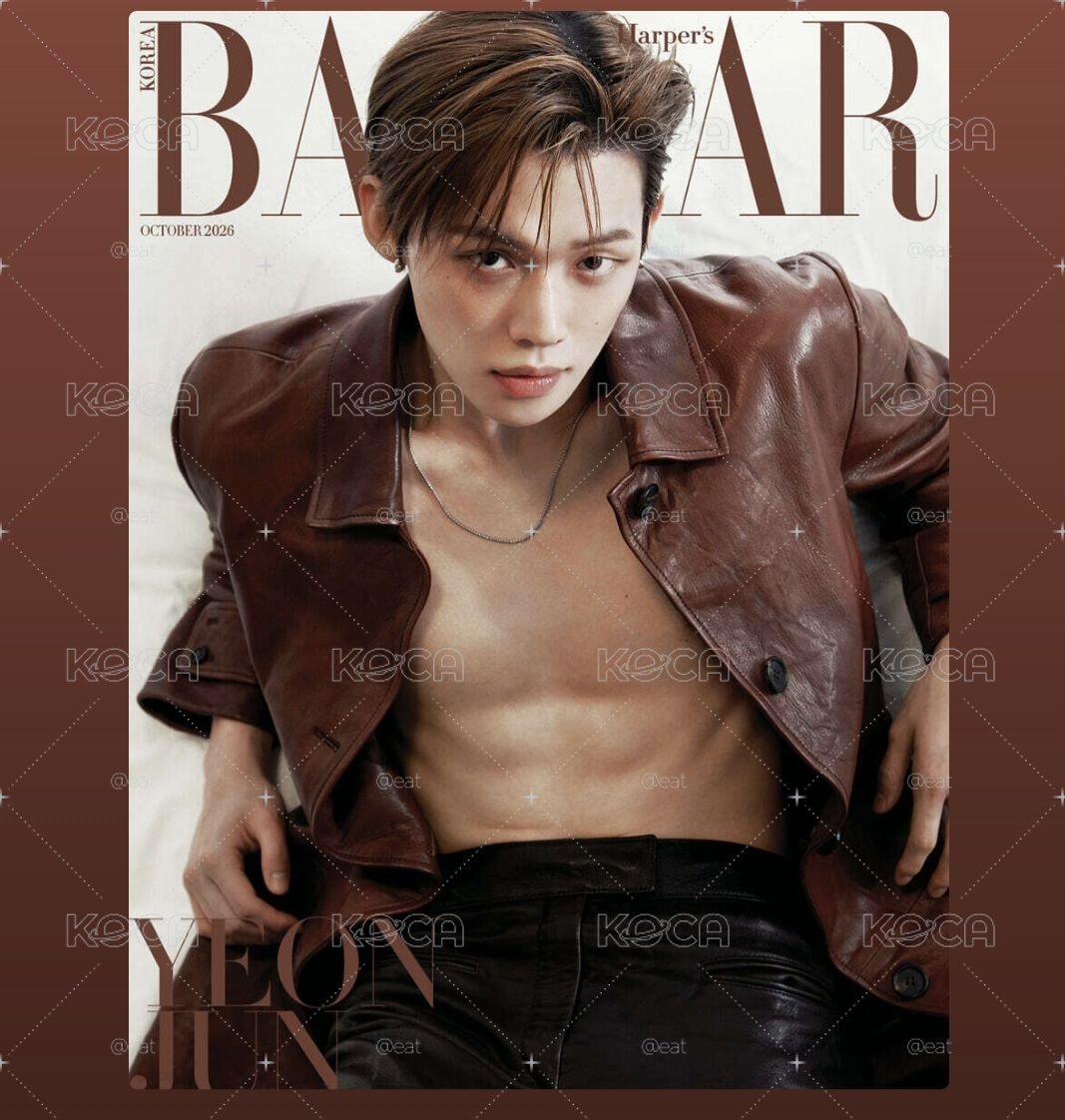 然竣 Bazzar 10月號