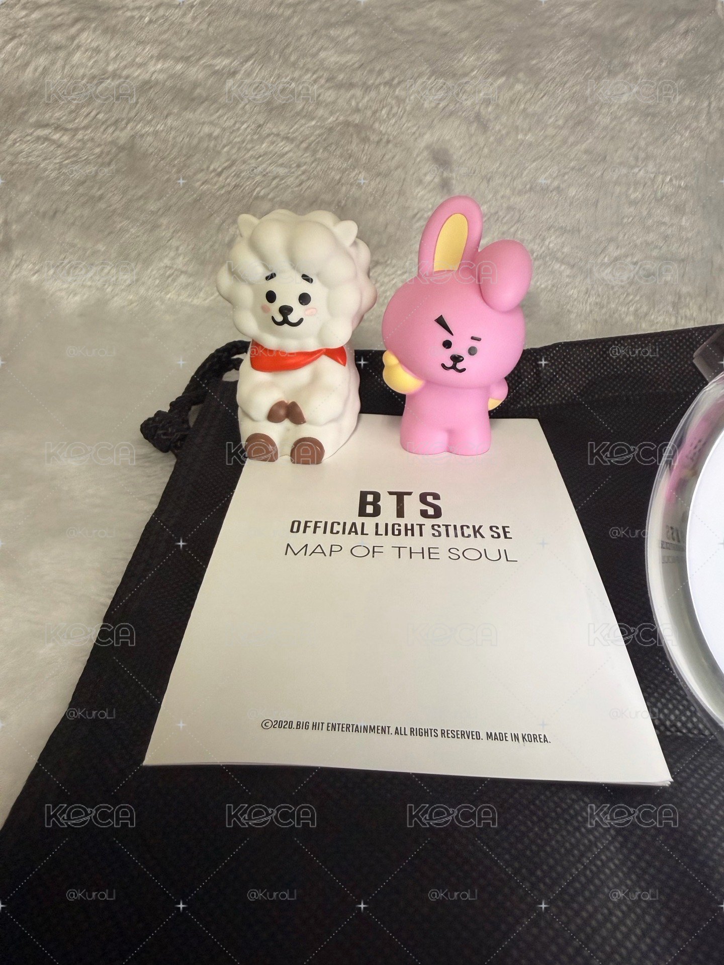 💜 【官方正版｜11月高雄預備】BTS SE 特別版手燈（附外盒/防塵袋/送三隻超萌BT21公仔）競標 💜