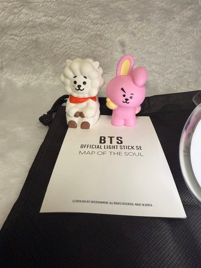 💜 【官方正版｜11月高雄預備】BTS SE 特別版手燈（附外盒/防塵袋/送三隻超萌BT21公仔）競標 💜