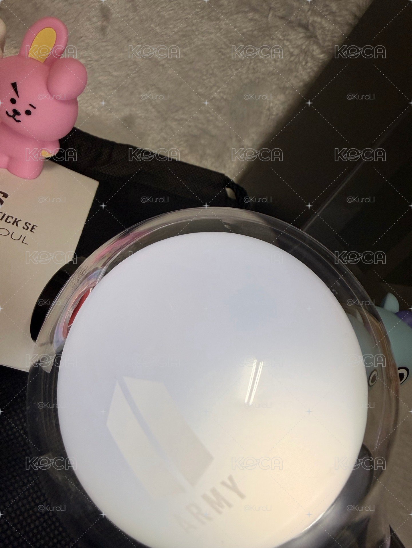 💜 【官方正版｜11月高雄預備】BTS SE 特別版手燈（附外盒/防塵袋/送三隻超萌BT21公仔）競標 💜