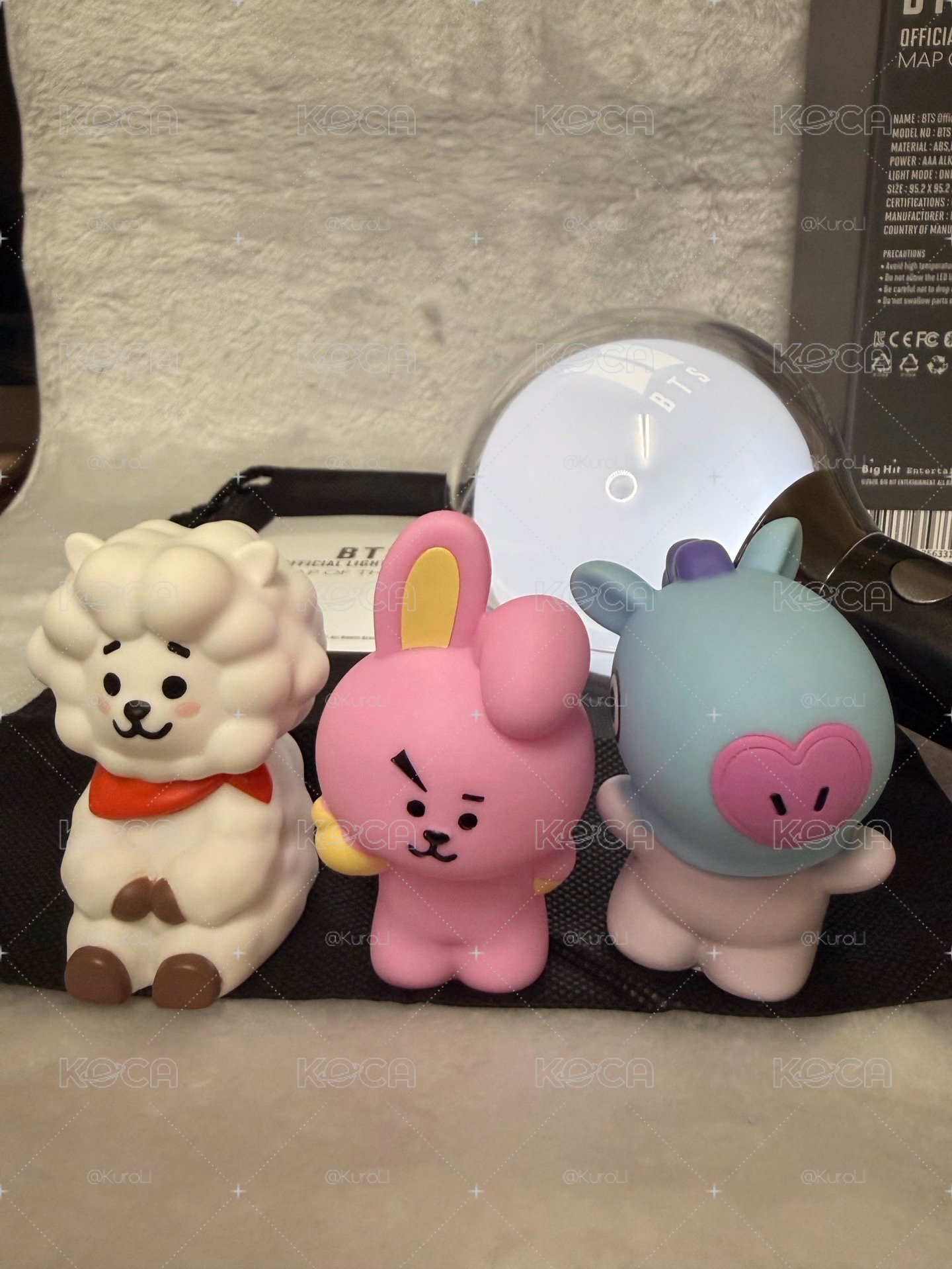 💜 【官方正版｜11月高雄預備】BTS SE 特別版手燈（附外盒/防塵袋/送三隻超萌BT21公仔）競標 💜