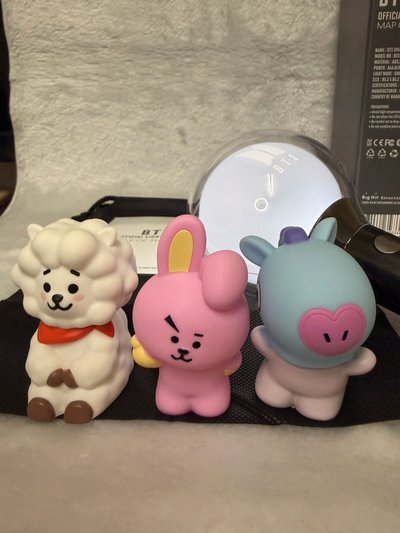 💜 【官方正版｜11月高雄預備】BTS SE 特別版手燈（附外盒/防塵袋/送三隻超萌BT21公仔）競標 💜