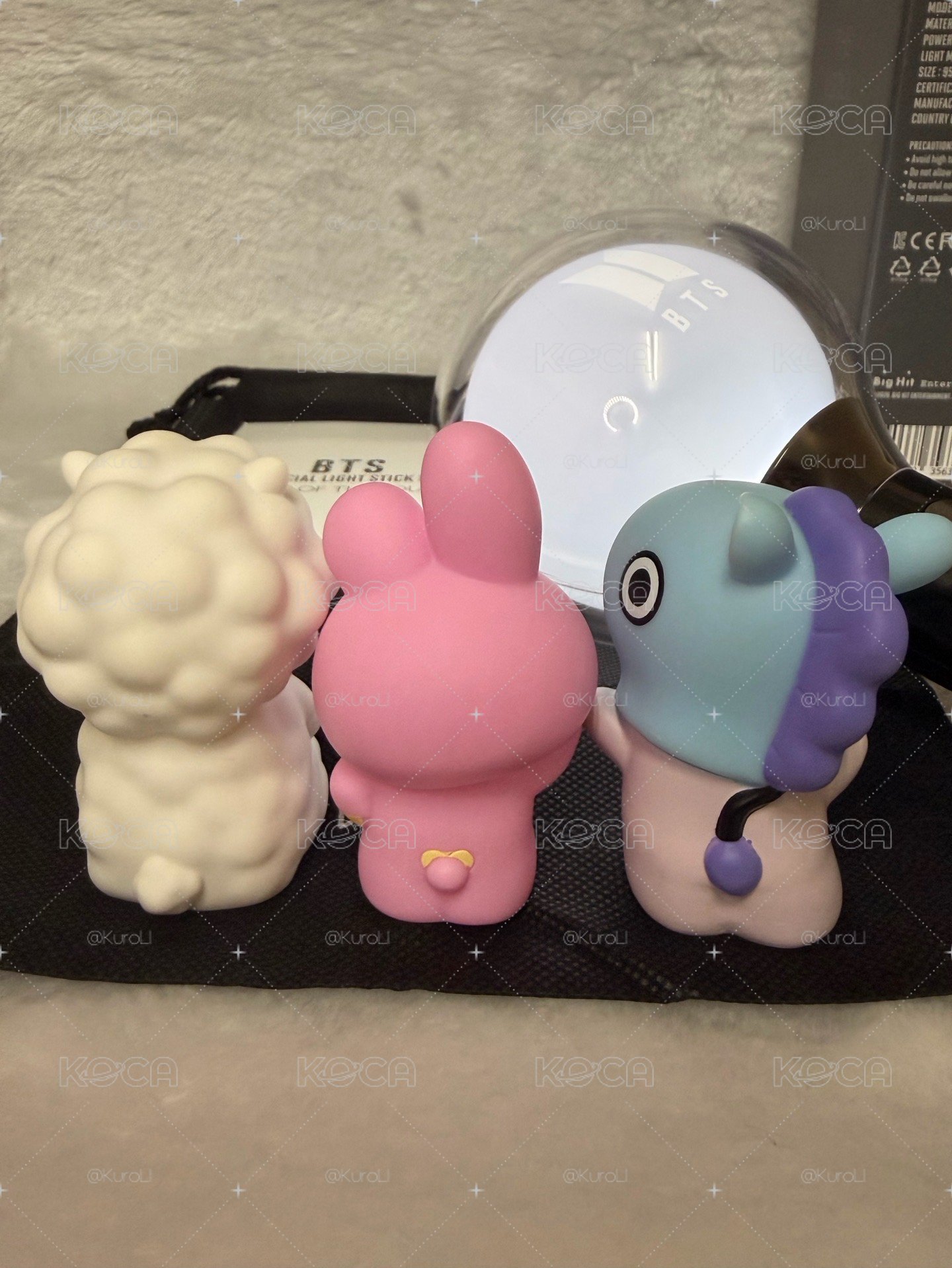 💜 【官方正版｜11月高雄預備】BTS SE 特別版手燈（附外盒/防塵袋/送三隻超萌BT21公仔）競標 💜