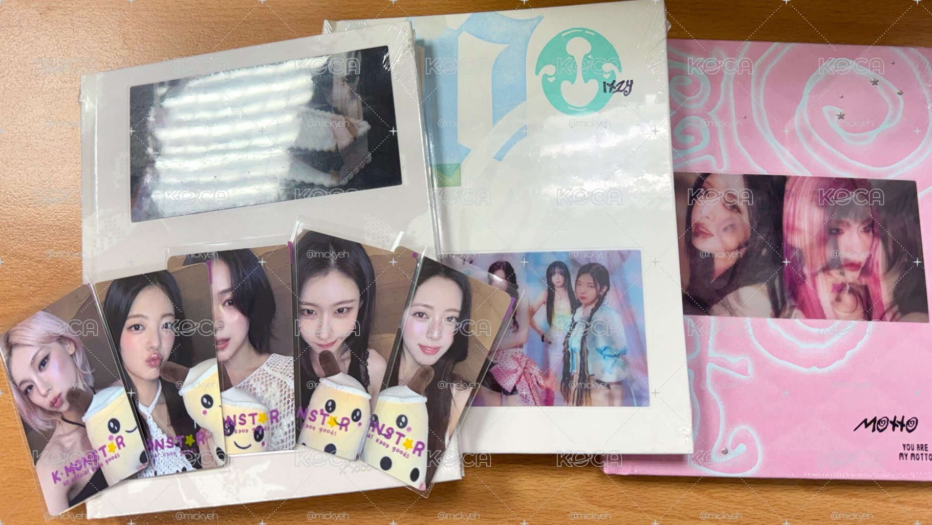 ITZY 珍奶一套+未拆專*3