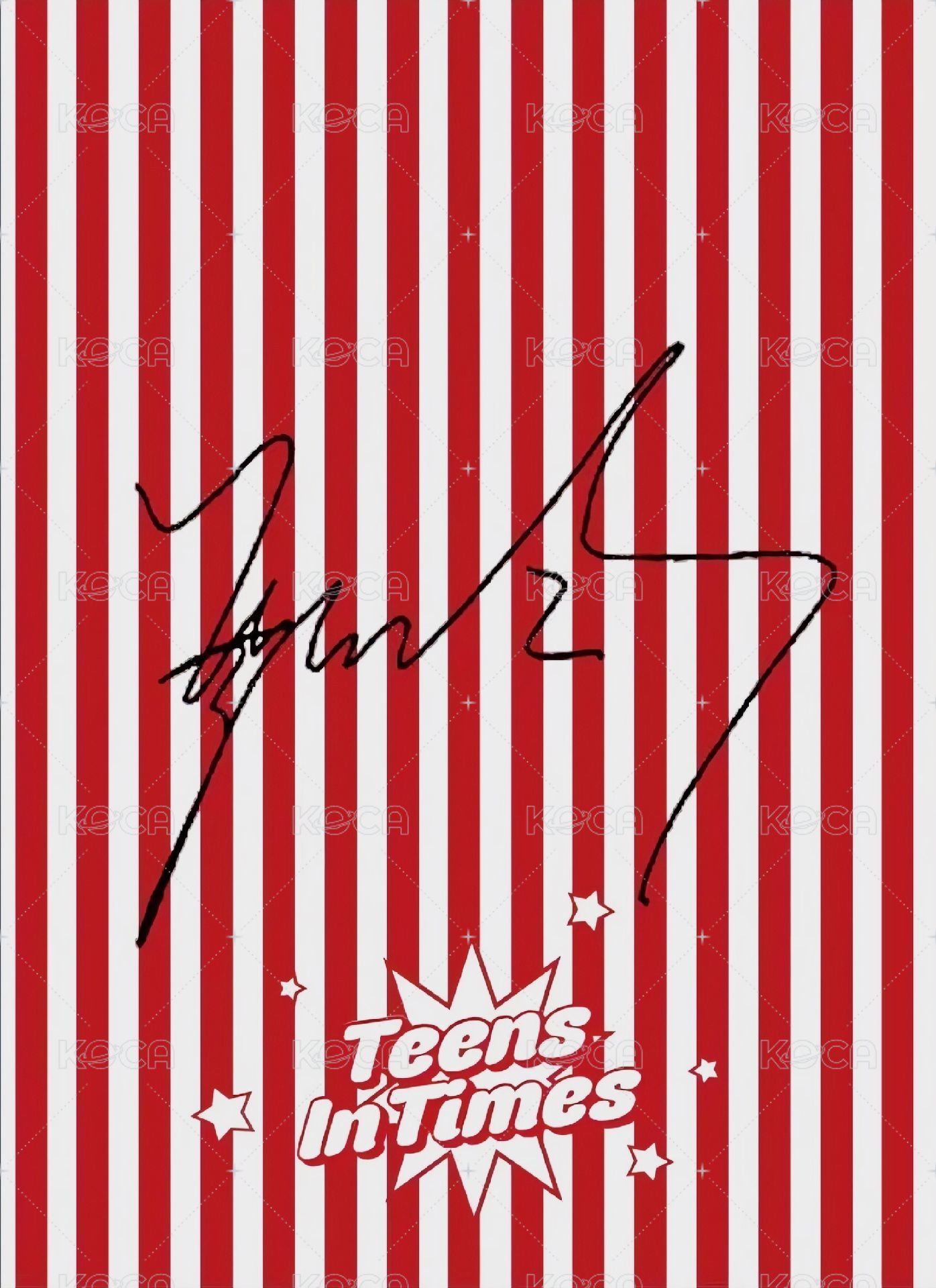 一專 Album photocard 單封5 Back