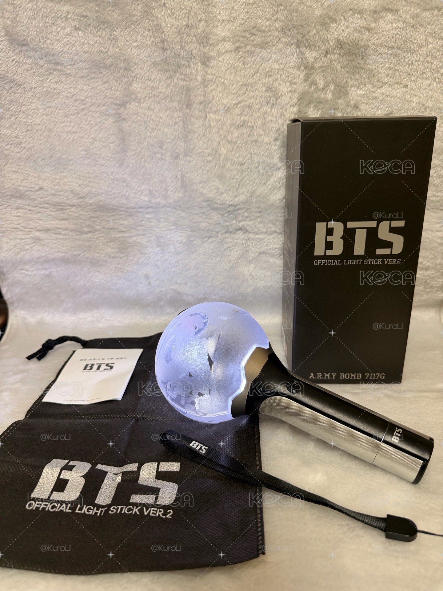 💜【絕版骨董級收藏｜官方正版】BTS 二代手燈 ARMY BOMB Ver.2（保存完整）競標 💜