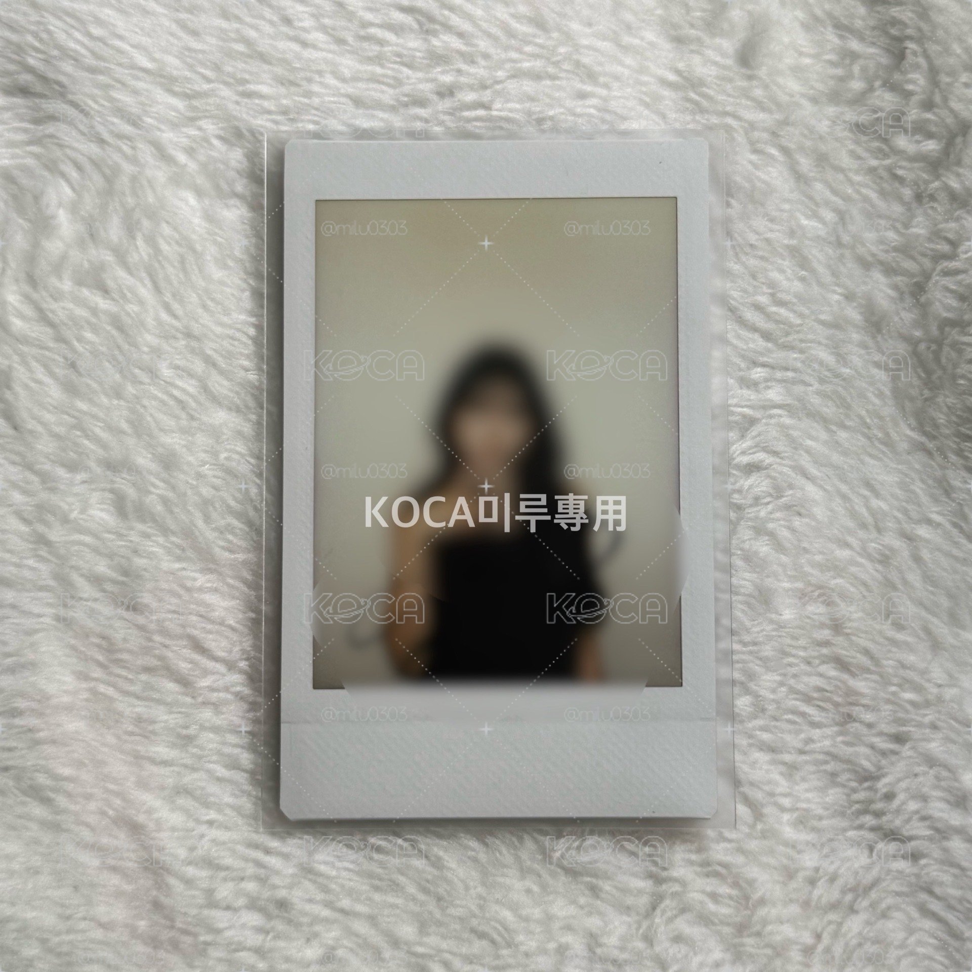Anna 簽名未公開拍立得