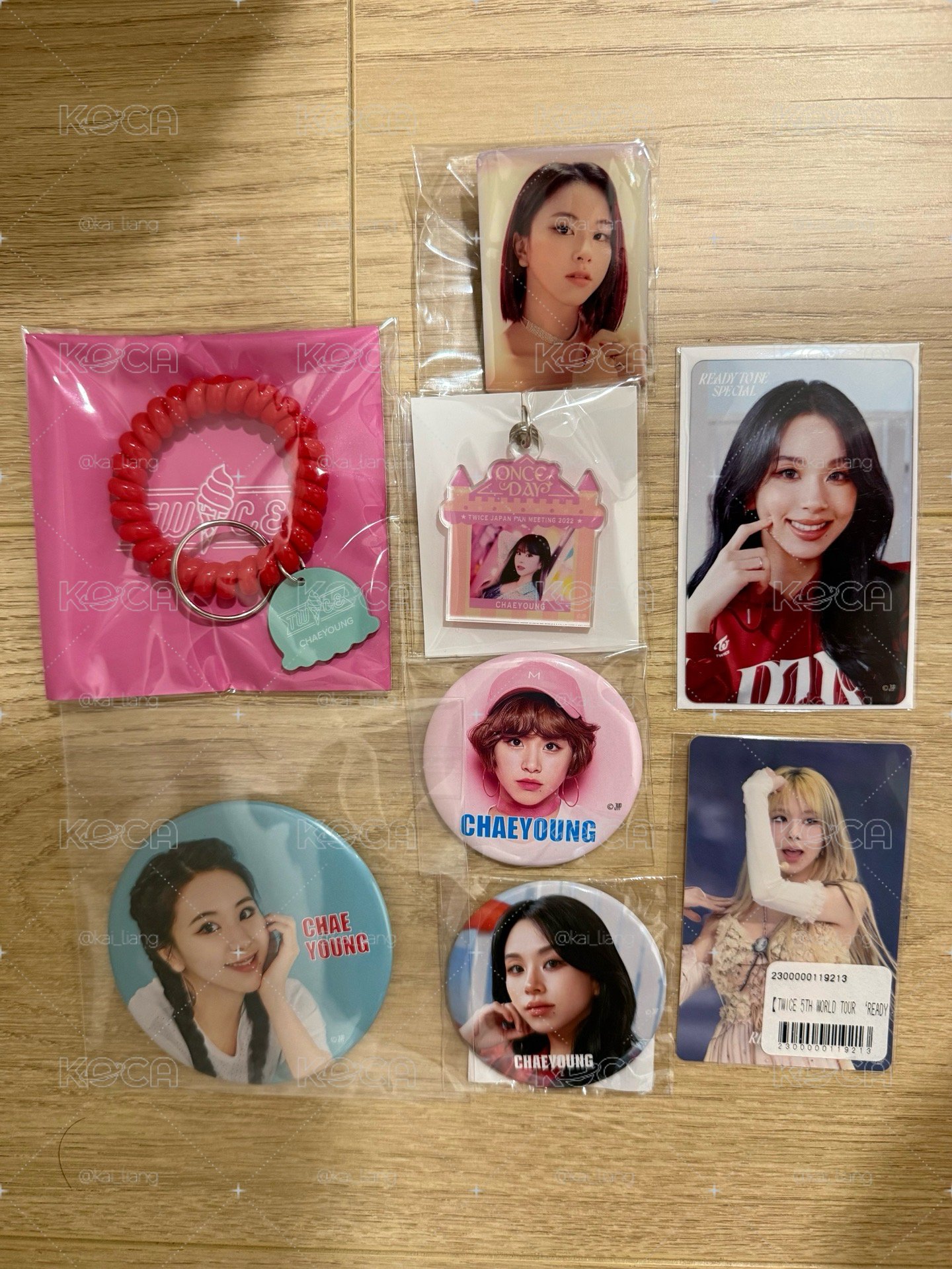 Twice 彩瑛 周邊商品 共8樣
