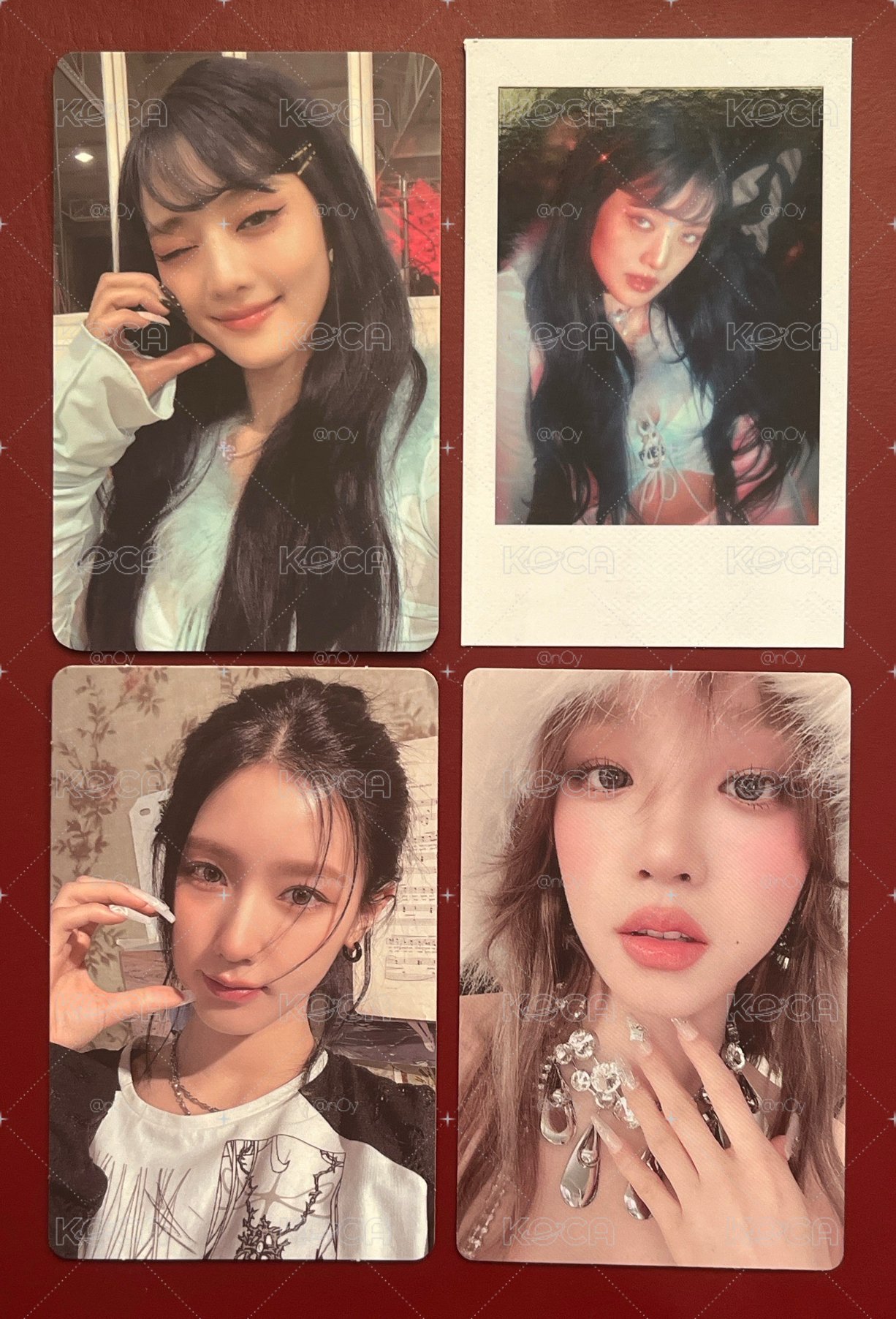 i-dle 迷六、正規二 專卡 拍立得，麵 lo2 書籤