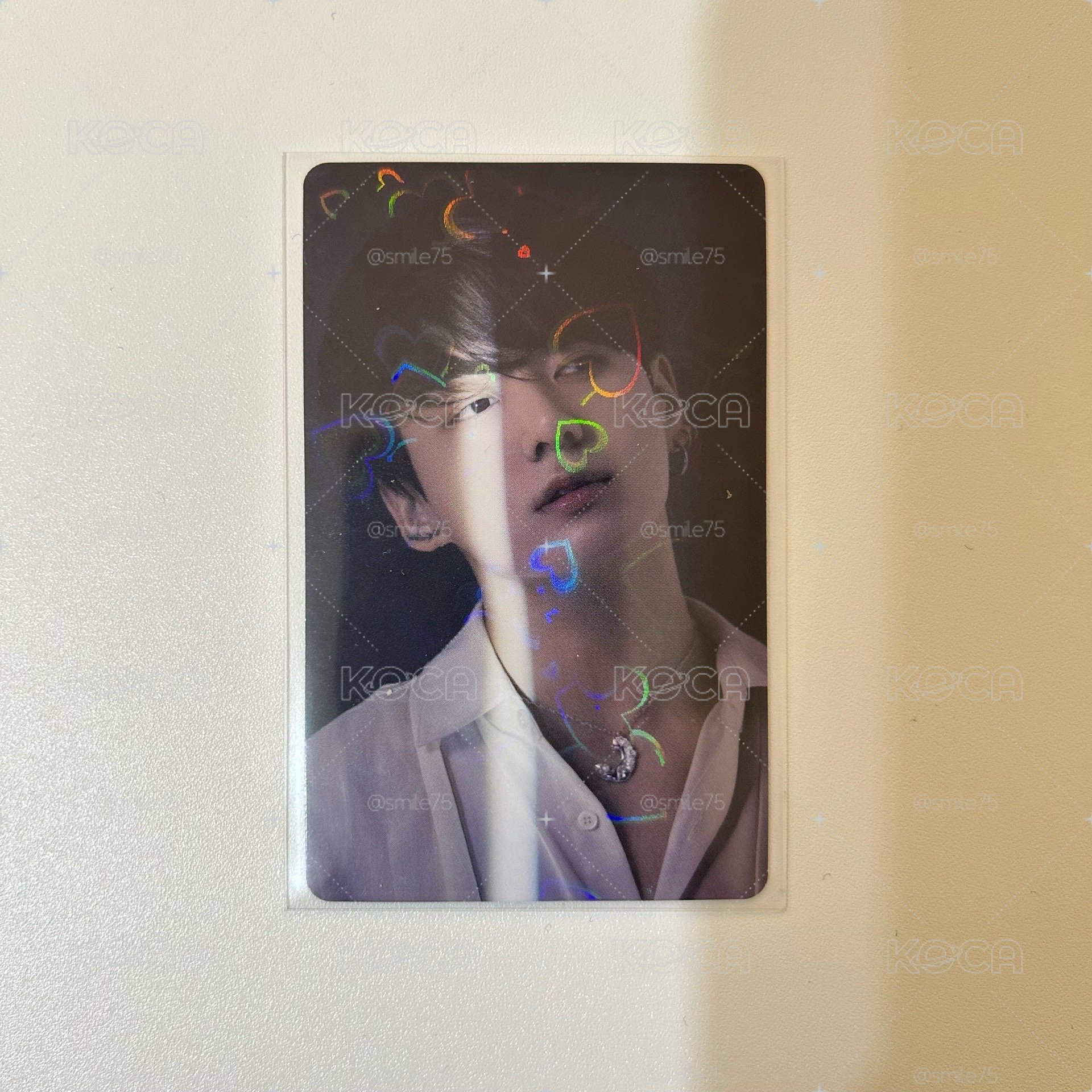 BTS 防彈少年團 田柾國 JK PROOF JPFC 日咖 愛心閃卡