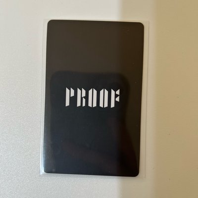 BTS 防彈少年團 田柾國 JK PROOF JPFC 日咖 愛心閃卡
