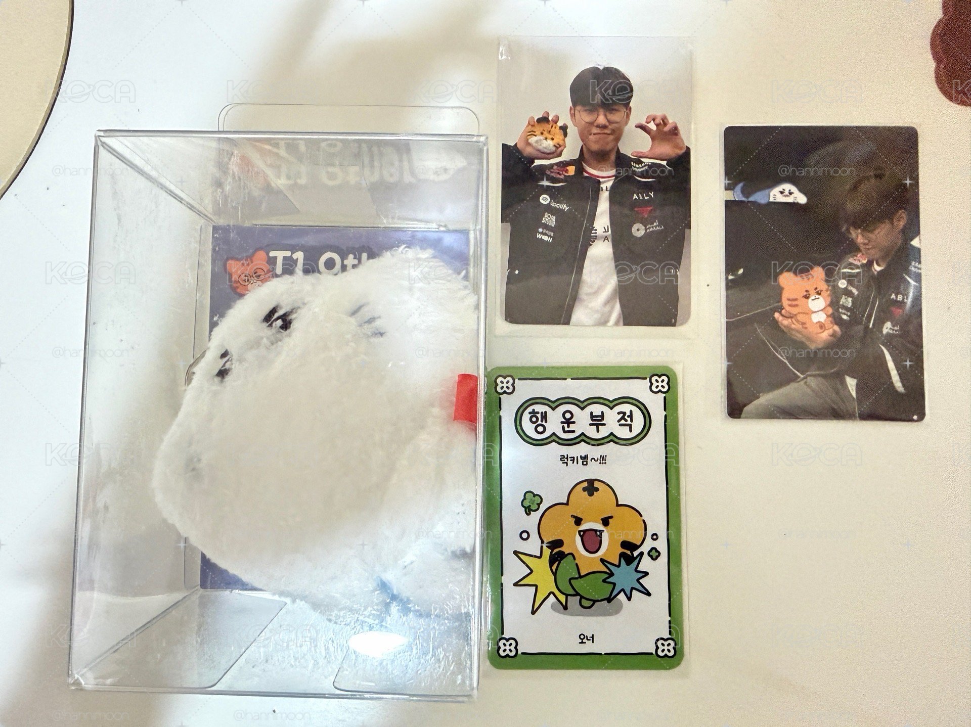 T1 oner愚人節娃+幸運卡小盤
