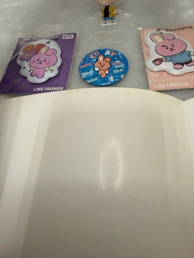 【絕版珍藏】BTS Jungkook 柾國 官方週邊小盤（立牌+吊飾+BT21 COOKY組合）