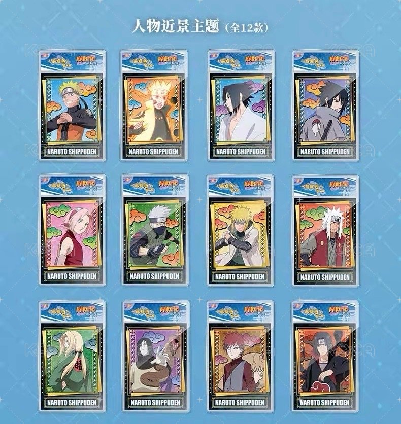 EAKi 忍道包 第二彈 隨機卡 人物近景主題 背面