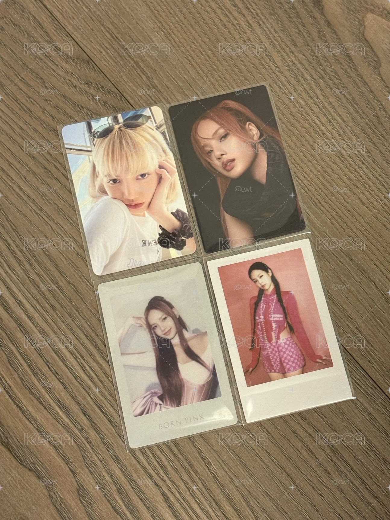 BLACKPINK BORN PINK小卡