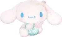 Furyu景品—大耳狗 中娃 復古萌感♡天使大玩偶 張眼綠衣款