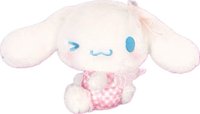 Furyu景品—大耳狗 中娃 復古萌感♡天使大玩偶 眨眼粉衣款