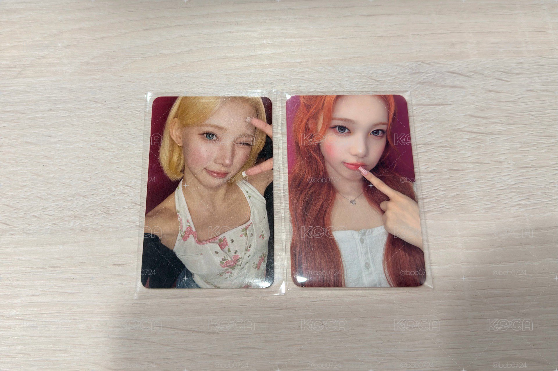 Hearts2hearts jiwoo ny幸運卡 ian sw簽售