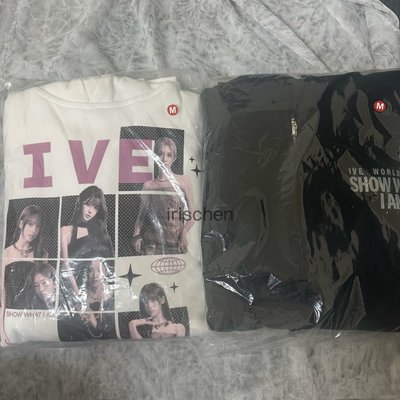 （現貨）IVE場週 帽T 外套 M
