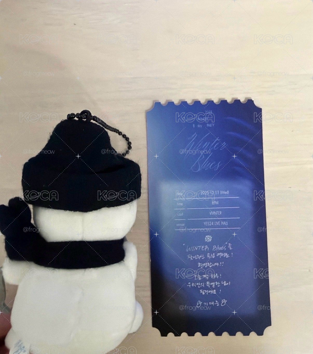 WINTERBlues 生日會雪人娃