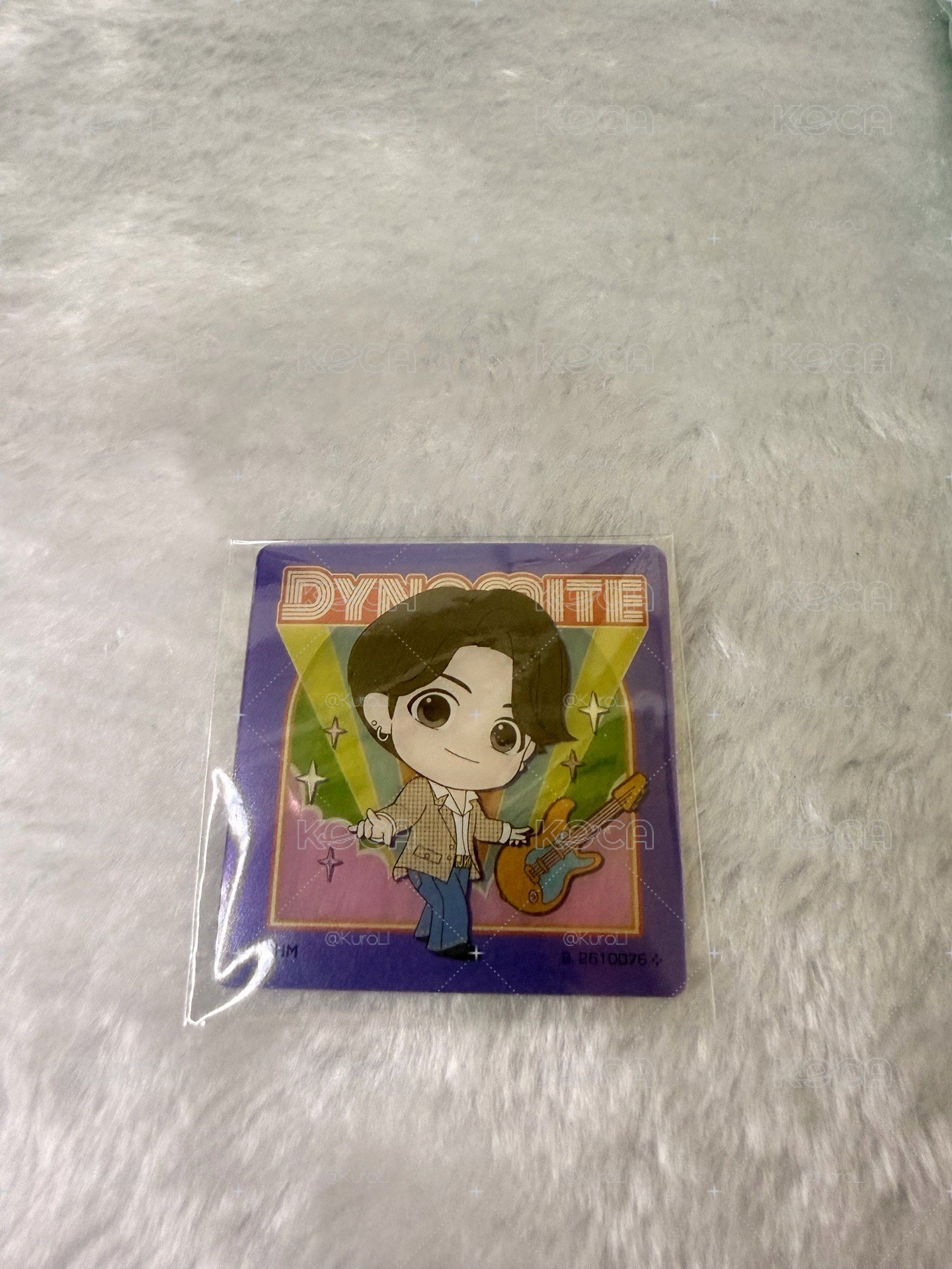 【絕版珍藏】BTS SUGA 官方週邊小盤（BT21 大壓克力板+全新收納鉛筆盒+SHOOKY 方巾）