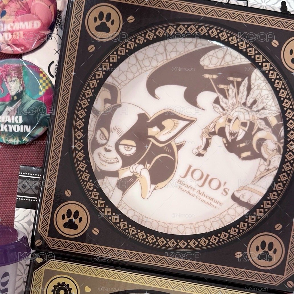 JOJO的奇幻冒險 星塵遠征 壽司郎聯名 瓷盤