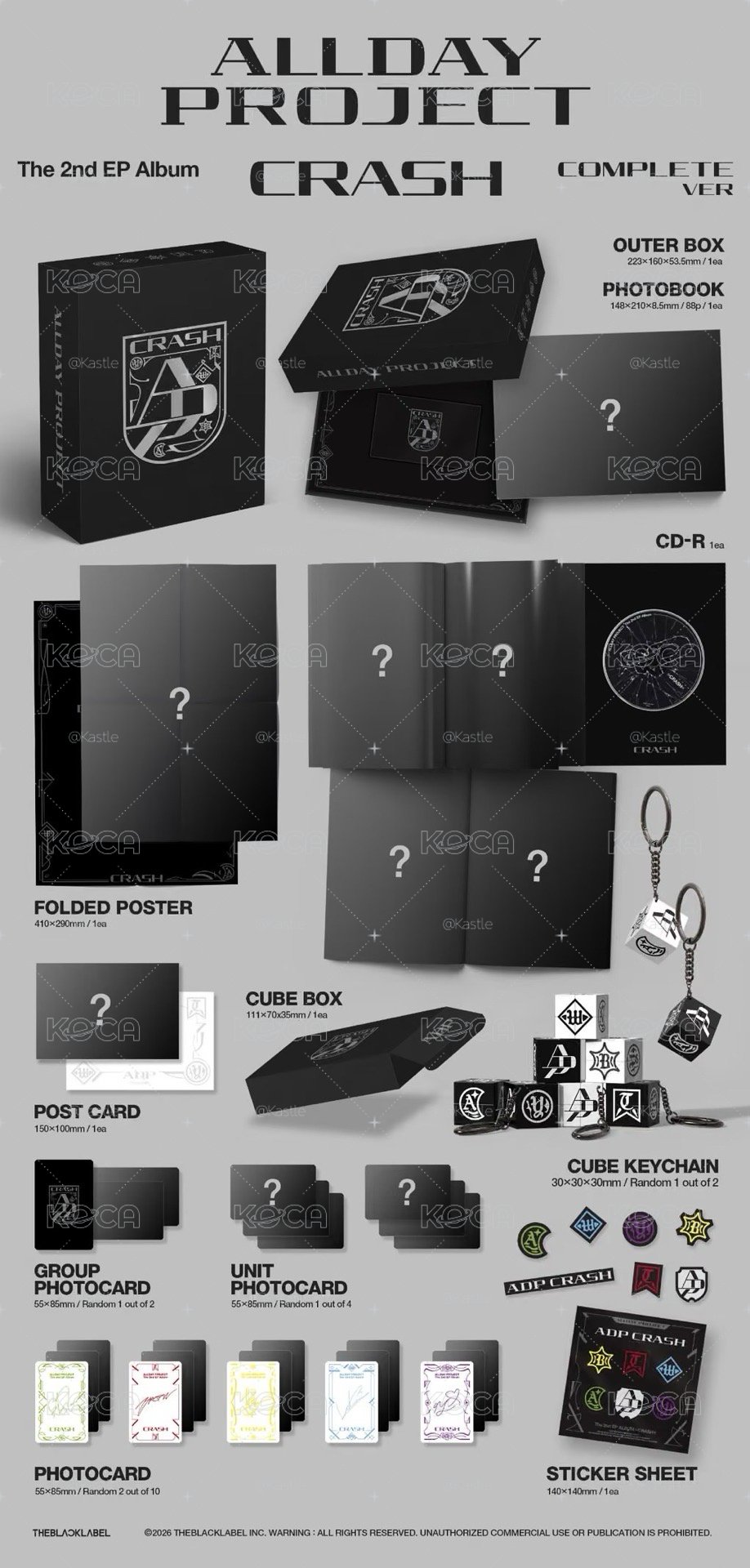 [Pre-Order~9/19] ALLDAY PROJECT [CRUSH] TBL通路