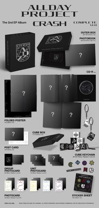 [Pre-Order~9/19] ALLDAY PROJECT [CRUSH] TBL通路