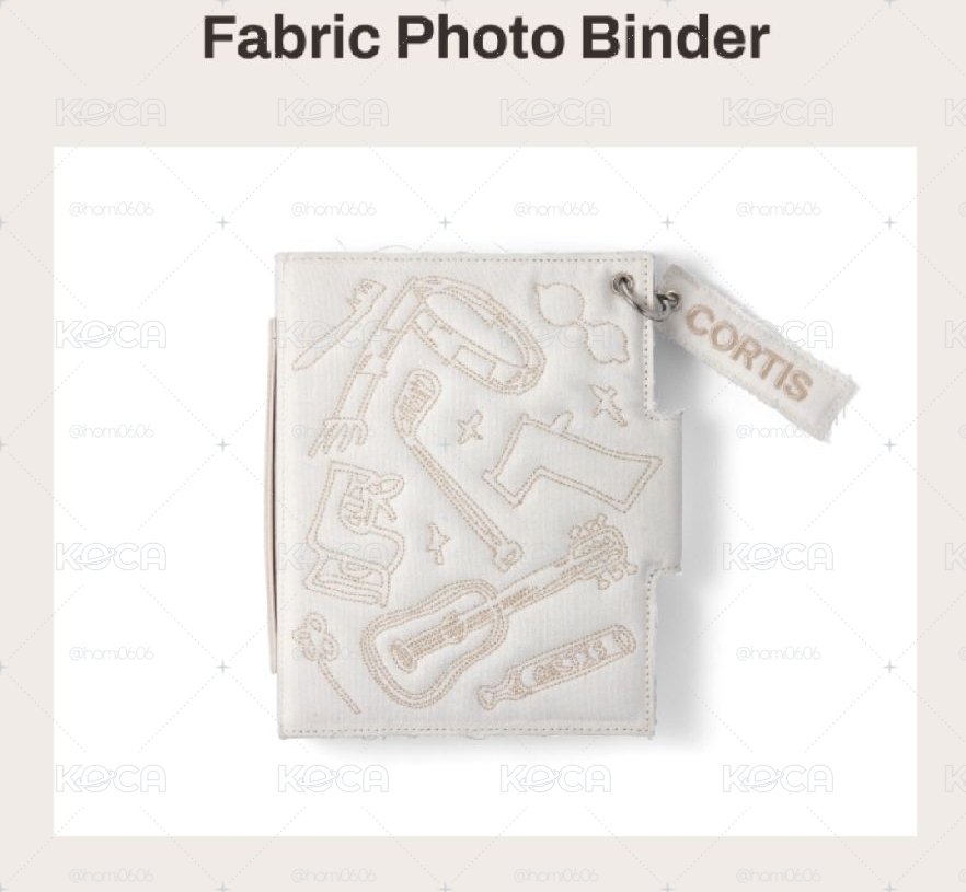 非現CORTIS Fabric Photo Binder