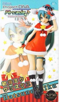 景品模型 SEGA SPM 聖誕服初音