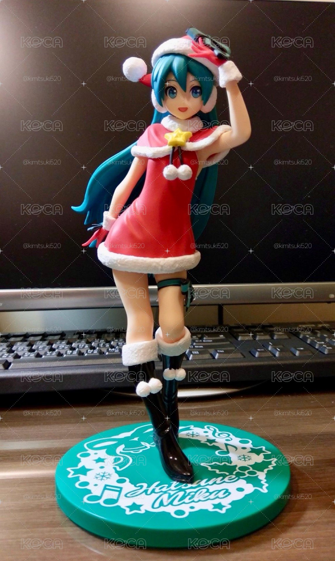 二手拆擺無盒 SEGA SPM 聖誕服初音