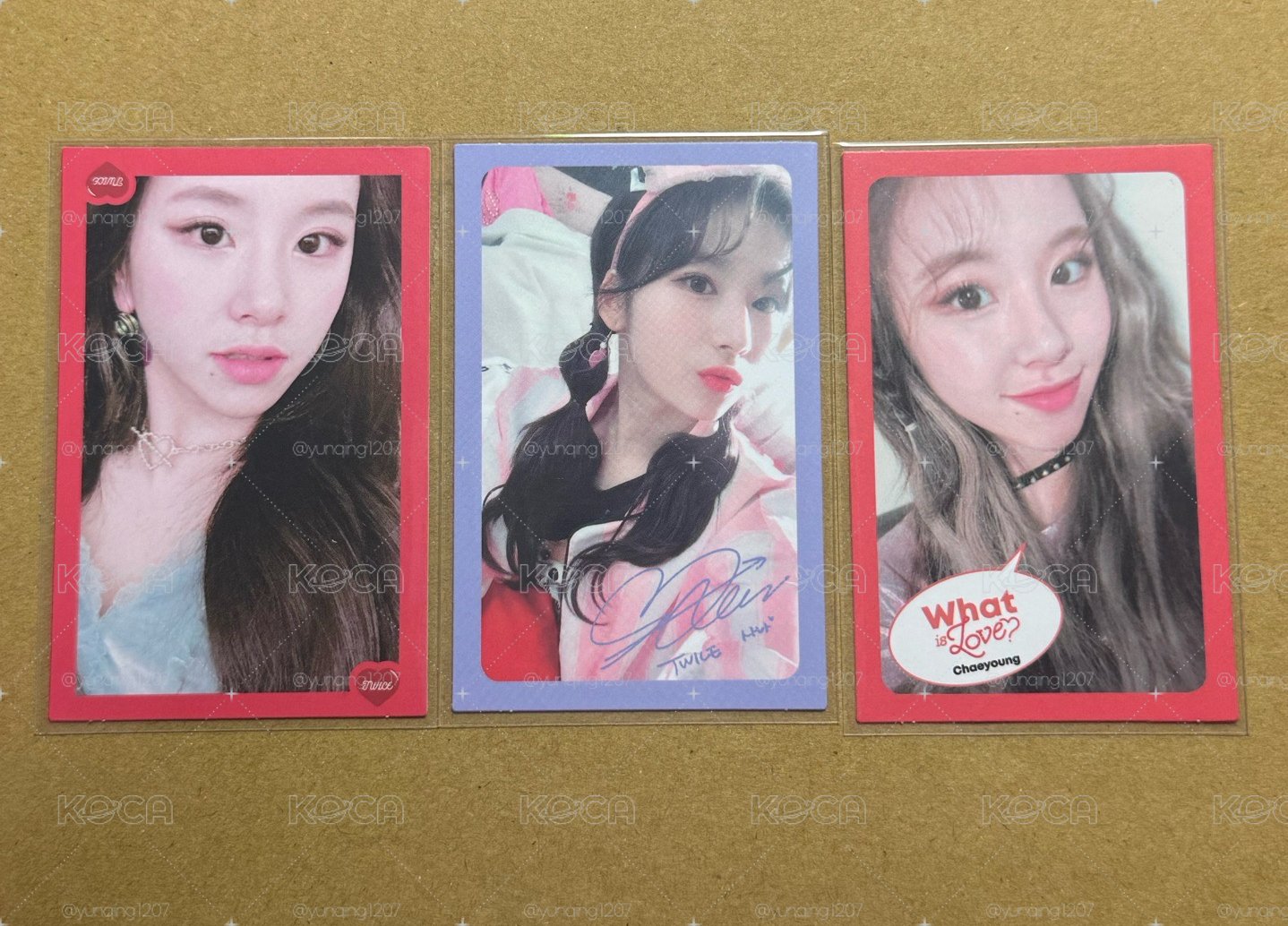 What is love專卡*3