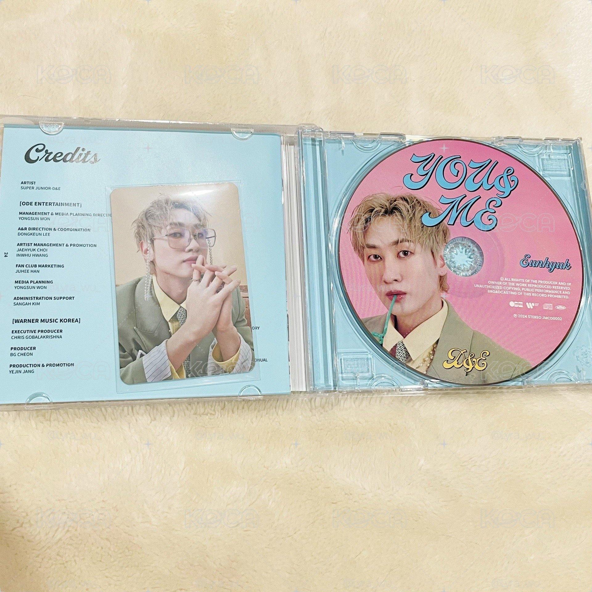 Super Junior D&E 日專 YOU&ME B版 迷你二輯