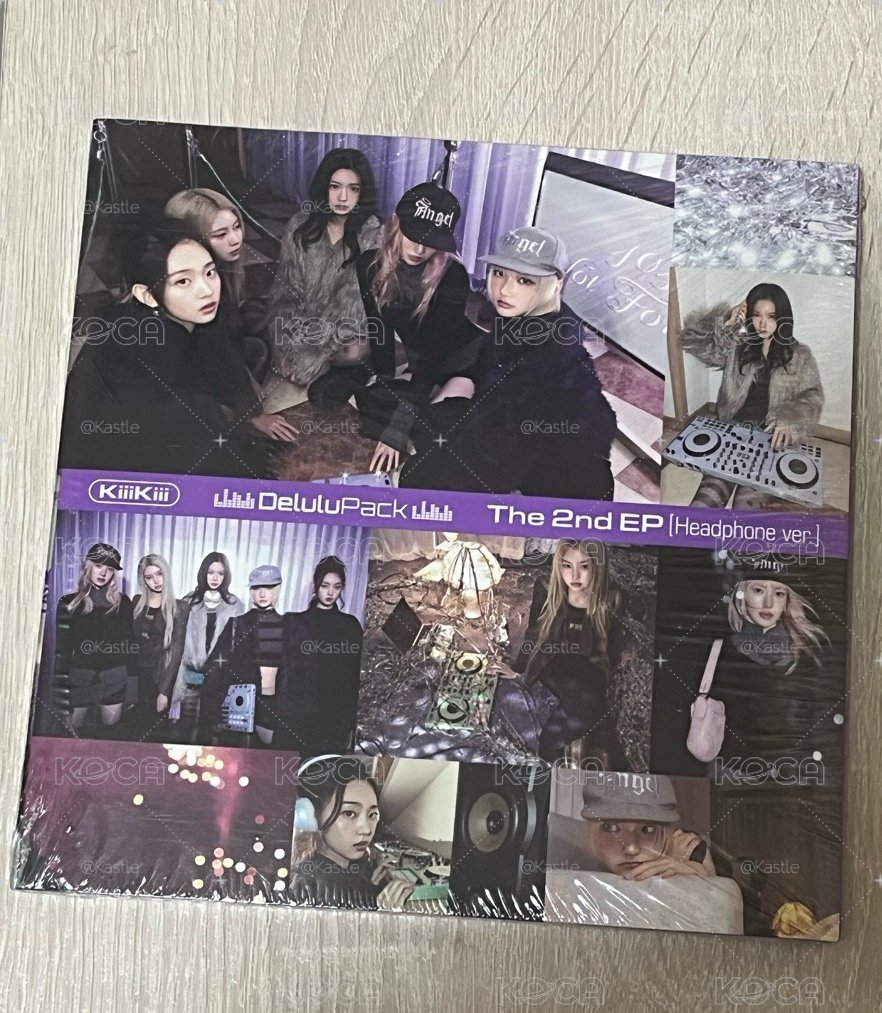 KiiiKiii 2nd EP Album [Delulu Pack] 全新未拆專