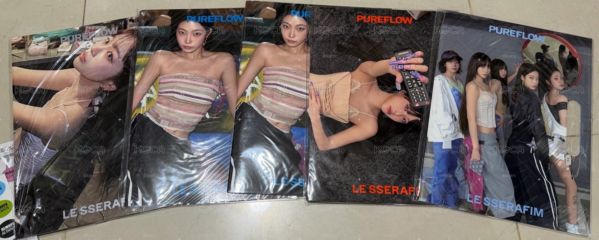 LE SSERAFIM PUREFLOW 未拆專