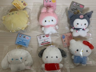 三麗鷗 豆豆眼 Sanrio X Mochipan 聯名 吊娃 